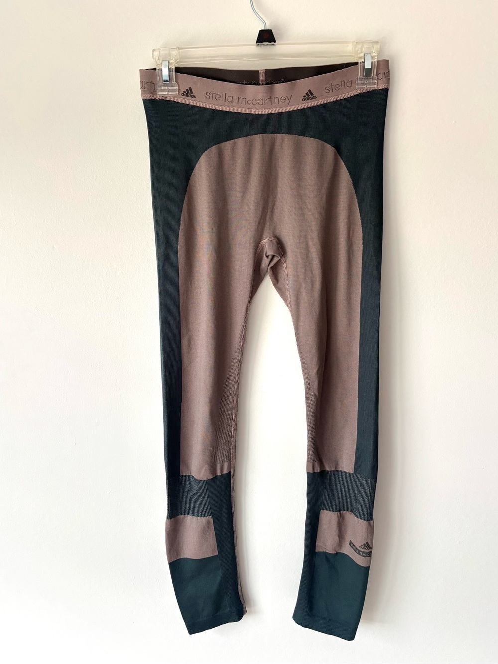 Adidas by Stella McCartney FitSense Training Tights Leggings Mauve Black Workout